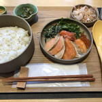京の魚屋だし茶漬け 錦おぶや - 