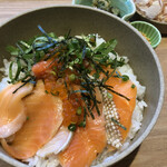 京の魚屋だし茶漬け 錦おぶや - 