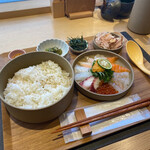 京の魚屋だし茶漬け 錦おぶや - 