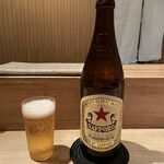 鳥しき - 瓶ビール