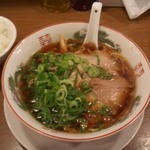 文化ラーメン - 尾道ラーメンあっさりのアップ。