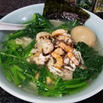 塩そば専門店 桑ばら - シーフードミックスinトリュフオイルin手揉み麺インザハウス