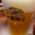バーミヤン - ドリンク写真:生ビール