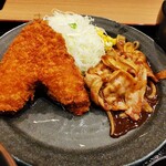 Kurodaruma - アジフライ・生姜焼き定食