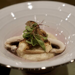 トゥ・ラ・ジョア イズム - 茸の一皿