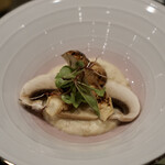 トゥ・ラ・ジョア イズム - 茸の一皿