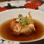 トゥ・ラ・ジョア イズム - ブルーオマールの炭火焼き