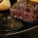 肉の万世 - ミディアムでいただきました