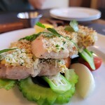 フォセッタ - 上州せせらぎ豚ニンニクパン粉焼きマスタード風味