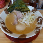 Nagahama Tonkotsu Ra-Men Ichi Banken - 辛味噌味玉ラーメン(773円)