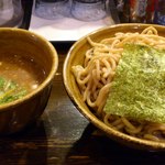 つけ麺 えん寺 - ベジポタ肉入りつけ麺（特盛り）極太胚芽麺