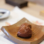 うを徳 - 《豫州（いよ）》"中山栗（なかやまぐり）"、"澁皮煮（しぶかはに）"