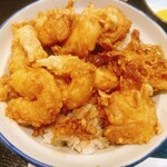 満月 - 小海老天丼