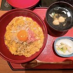 北新地うのあん - 親子丼＋つみれ汁