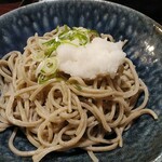 くらそば幸道 - 越前おろしそば三昧（ひと皿目）