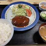 藤倉食堂 - ハンバーグ定食
