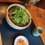 手打ちそば 葉月 - ごぼう蕎麦