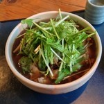 手打ちそば 葉月 - ごぼう蕎麦アップw