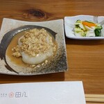 そば うどん 田八 - とうふ餅(150円)