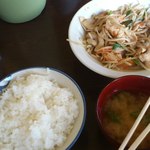 家族亭 - ホルモン定食大盛り