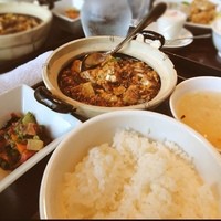 過門香 赤坂溜池山王店 - ランチ
                重慶式 麻婆豆腐セット