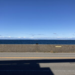 活魚料理 びんび家 - お店の向かいは海なので、こんな景色が見れました。