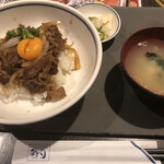 焼肉 徳寿 - 料理写真:ランチの焼肉丼