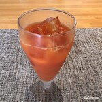 イタリア料理 ルマーカ - ブラッドオレンジジュース