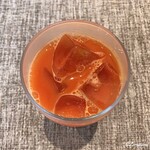 イタリア料理 ルマーカ - ブラッドオレンジジュース