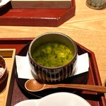 Hiroju - あおさの茶碗蒸し