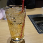 焼肉 黒田 - ソフトドリンク　150円　ジンジャーエール