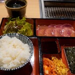 Yakiniku Kuroda - タン塩定食　1,200円