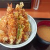 Tendon Tenya - 天丼500円＋帆立130円