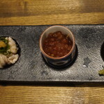 にほん酒と肴 酔音 - 珍味３種盛り