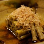 にほん酒と肴 酔音 - 四方竹の土佐煮