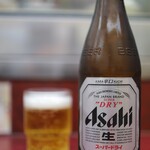 やしろ食堂 - 瓶ビール(中)=¥550