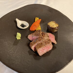 アルモニーア - 神戸高見牛のステーキ！