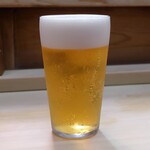 家庭料理 小川 - スーパードライ生ビール