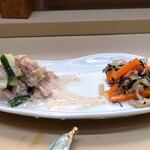 家庭料理 小川 - お任せのおばんざい２種盛り
