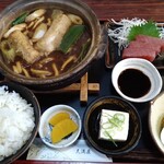 Mendokoro Temmanya - 味噌煮込みうどん定食