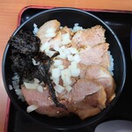 肉煮干中華そば 鈴木ラーメン店 - 2021年10月　チャーシュー丼　350円