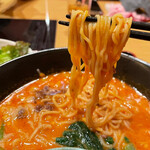 Sekaino Yamachan - 麺に絡みます。