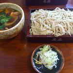 そば屋 長森 - 鶏せいろ1,400円