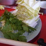 かき惣 - 野菜は少な目です