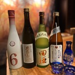GALLO NERO - We also offer Japanese sake and shochu.