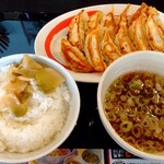 幸楽苑 - 餃子W定食￥600