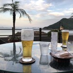 ホテル鴎風亭 - デッキからの鞆の浦