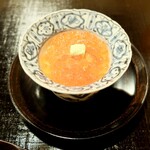 津の守坂 小柴 - 虫養い（いくら粥・焼鮭）