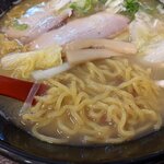 八味一心 - 塩ラーメンふつうアップ