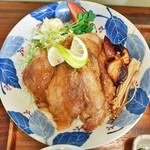 ココロ食堂 - 岩清水豚のレモンジンジャー焼き